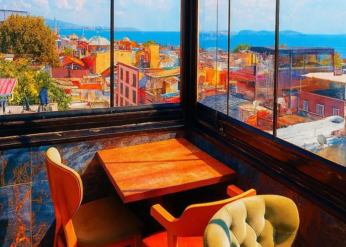 Kaya-royal-hotel Beyazit Tea And Coffee Are Complimentary And Available 24-7 On Our Sea View Terrace Restaurant 3* İstanbul